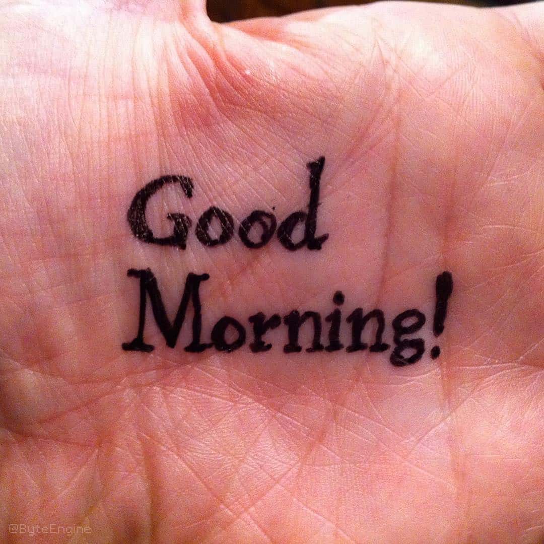 Good Morning artwork 007